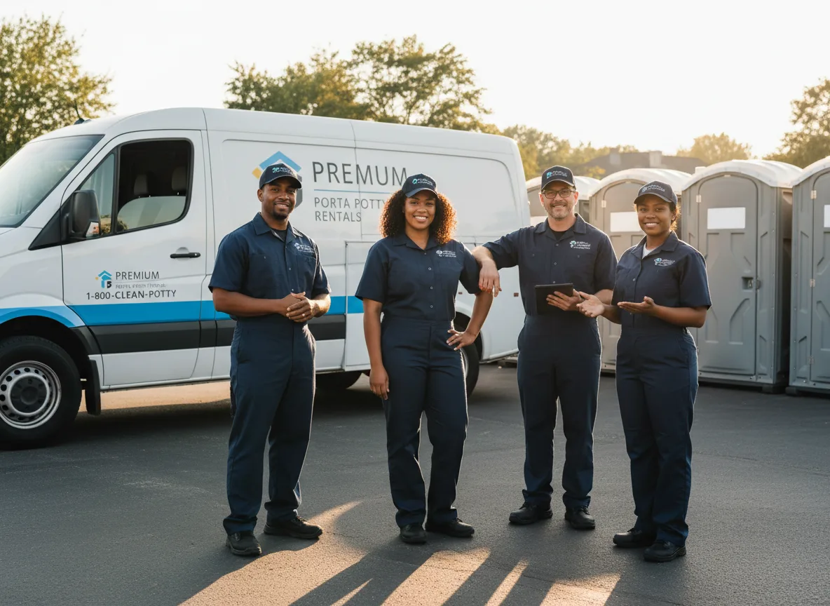 VIP Portable Toilets company in Leslie, AR